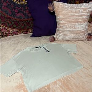 Women Urban Outfitter, new Crop top, cream color, size M, never worn